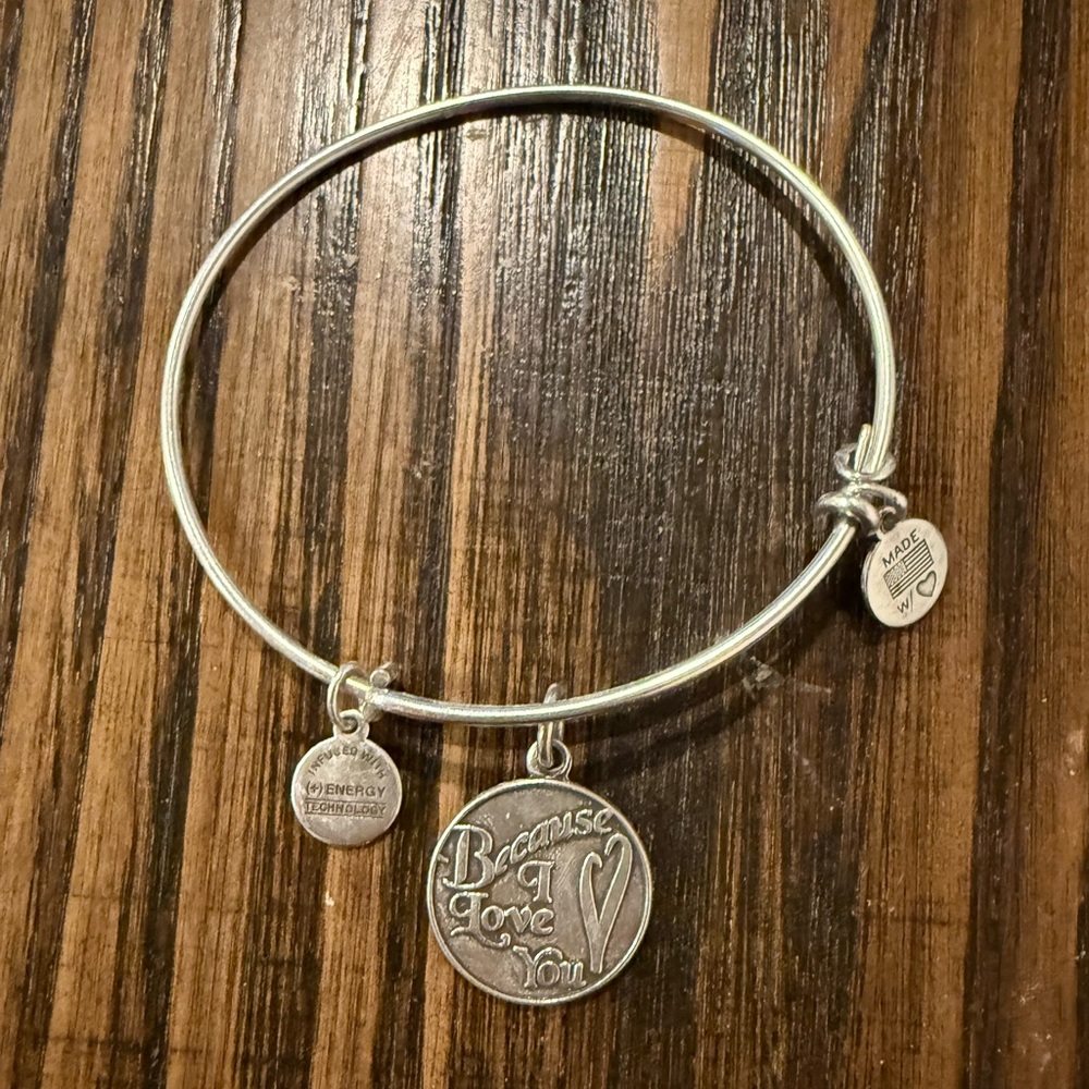 Alex and Ani Silver Bangle